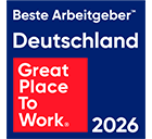 Logo Great Place to Work Beste Arbeitgeber Deutschlands